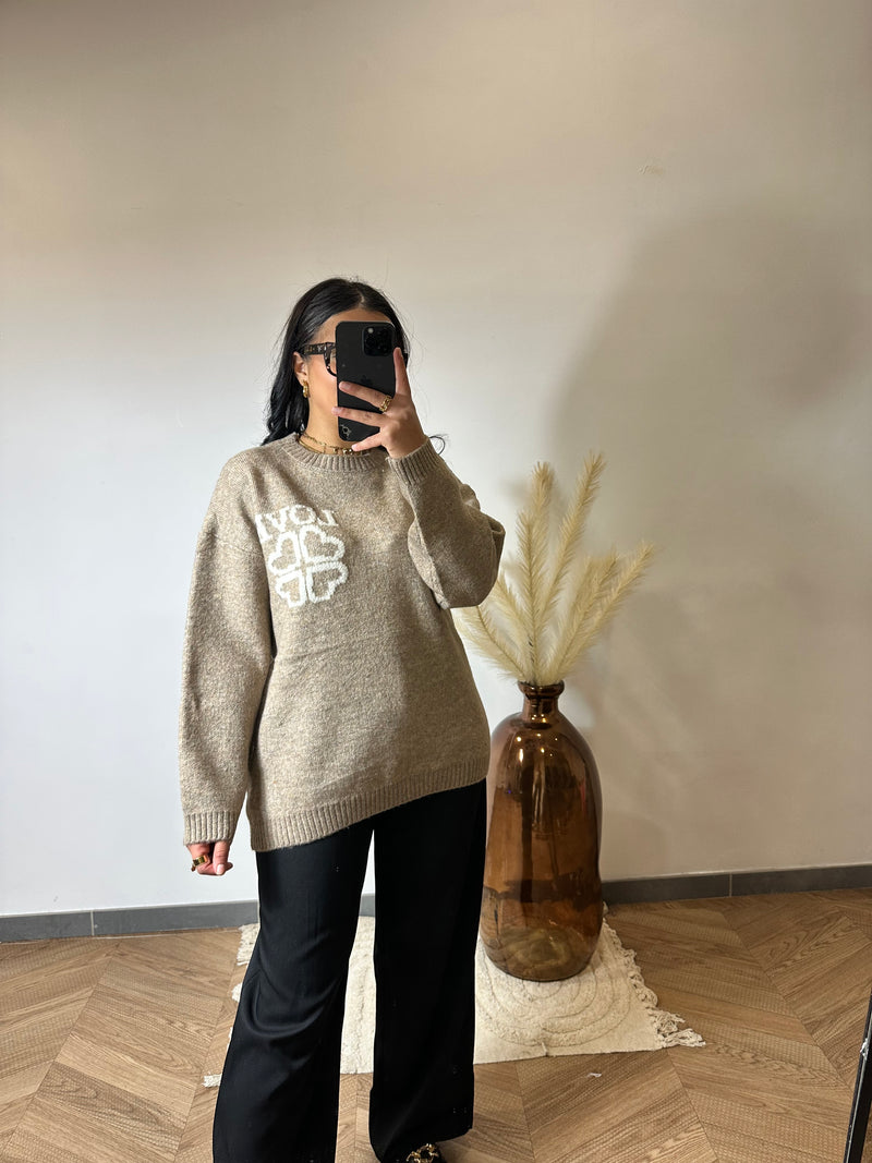 Pull Lové Taupe